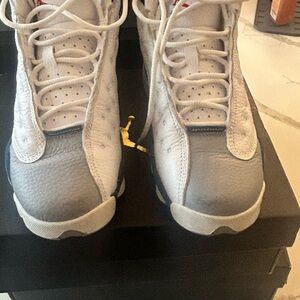 Jordan Air 13 Retro in White, gray, and Blue